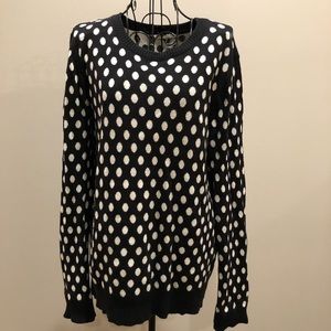 41 Hawthorne Polka Dot Sweater